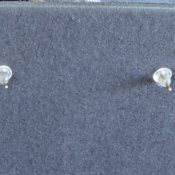 Gold Toned Ear Jacket Style Earrings - Picture 3 of 4